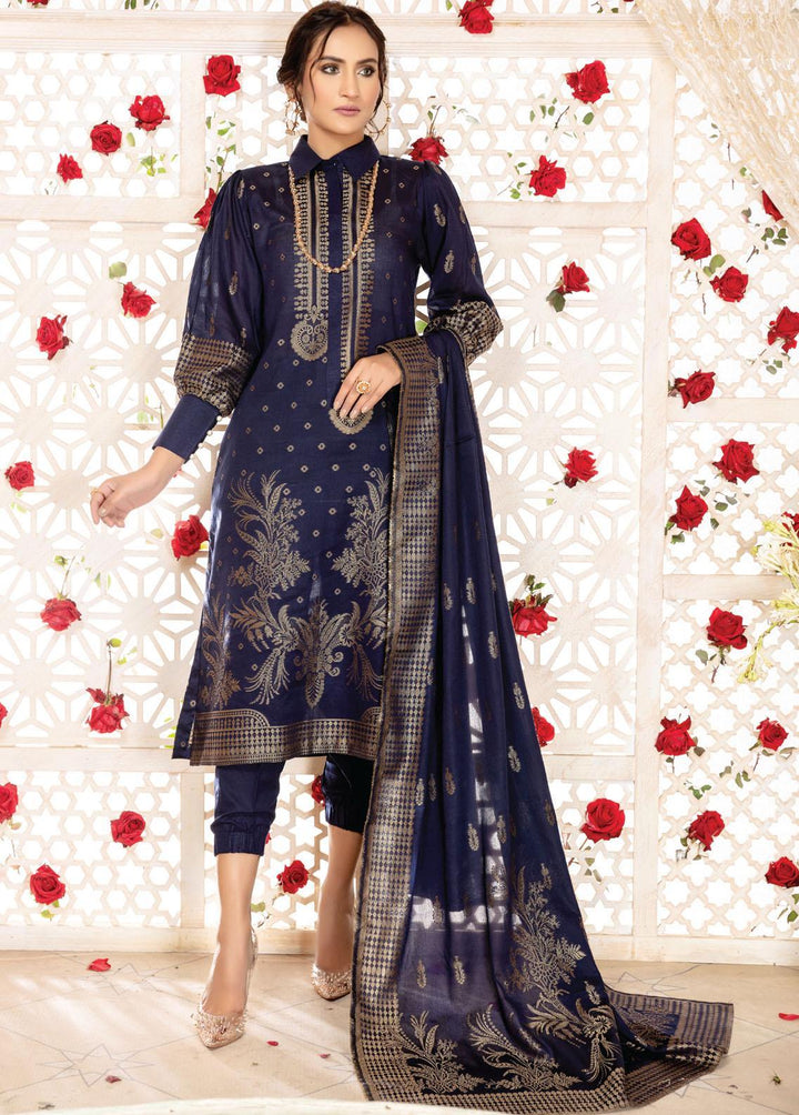 Dastan By Aalaya Banarsi Lawn Suits Unstitched 3 Piece ALY22D 10 - Summer Collection
