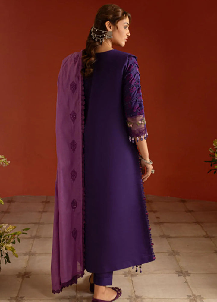 Dastan-e-Noor by Parishay Embroidered Lawn Suit Unstitched 3 Piece PR25DN DSC-05 - Summer Collection