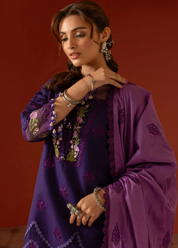 Dastan-e-Noor by Parishay Embroidered Lawn Suit Unstitched 3 Piece PR25DN DSC-05 - Summer Collection