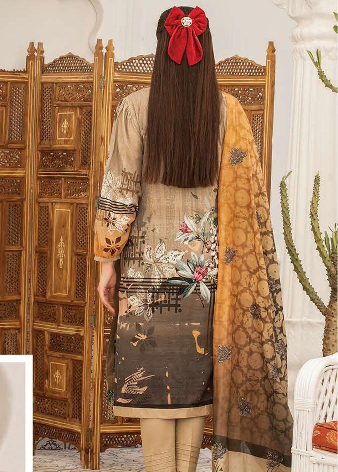 Dastoor By Aalaya Embroidered Lawn Suits Unstitched 3 Piece ALY22DL D-10 - Summer Collection