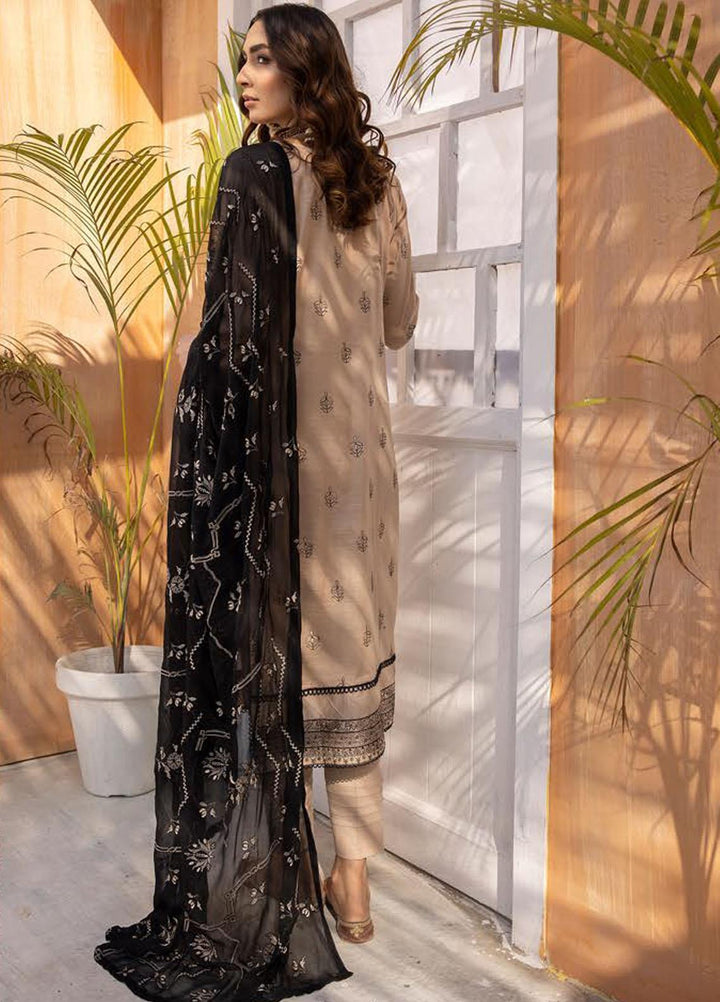 De Lace By Aalaya Embroidered Lawn Suits Unstitched 3 Piece ALY23DL D-09 - Summer Collection