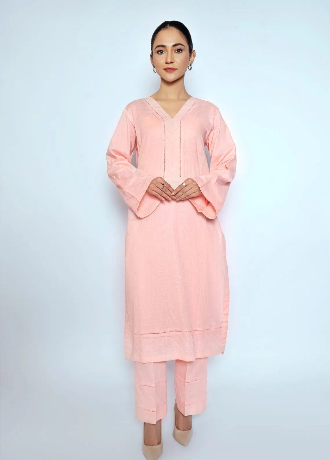 Demure by Pashmire Pret Embroidered Lawn 3 Piece Suit Delilah