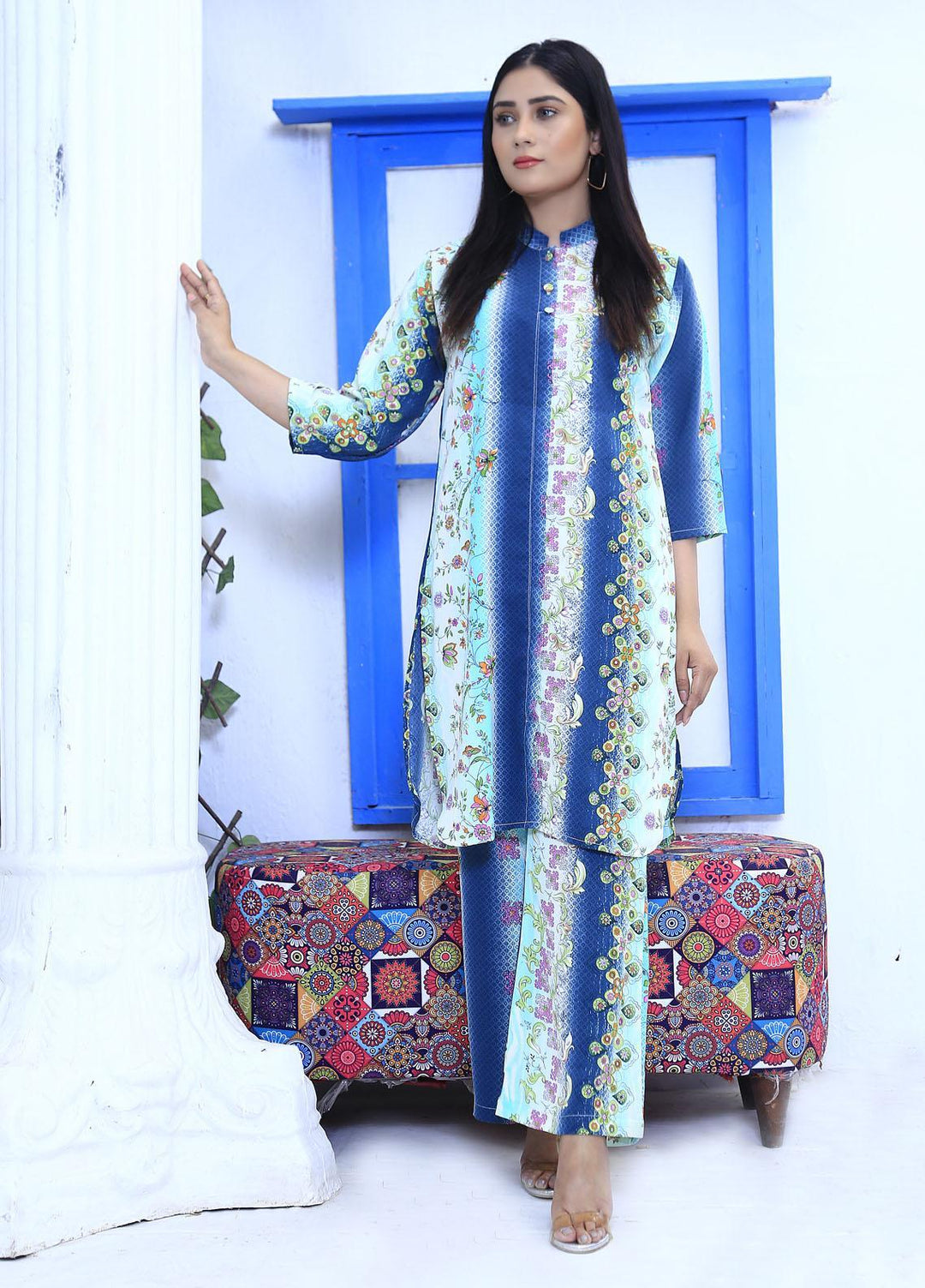 Dezine & Rungs Casual Pret Lawn 2 Piece Dress DNR23CP DNR-W04