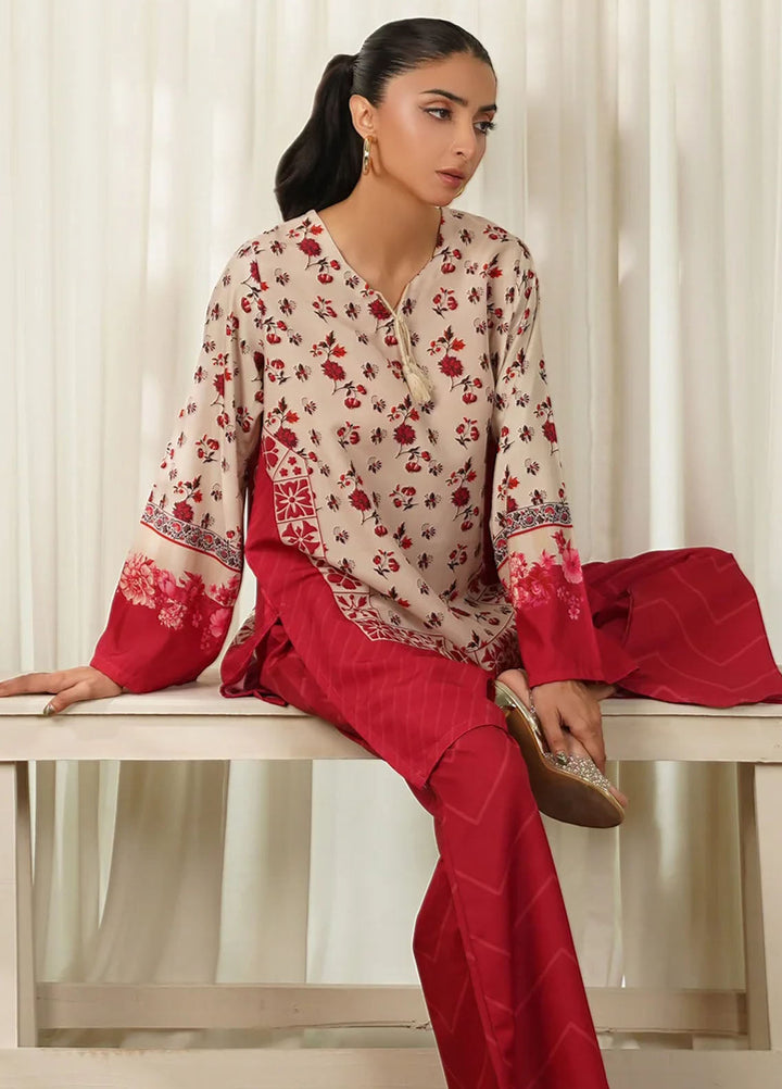 Dhaga Pret Printed Poly Cambric 2 Piece Suit Amicia