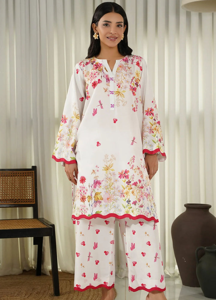 Dhaga Pret Printed Poly Cambric 2 Piece Suit Fiora