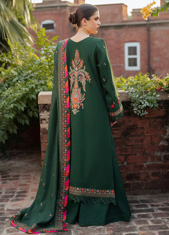 Diara By Bin Ilyas Embroidered Kotrai Suit Unstitched 3 Piece BI24DW 54-B - Winter Collection