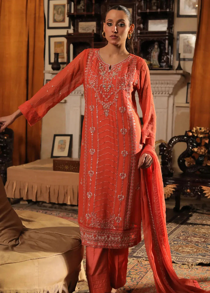 Edge Republic Pret Embroidered Raw Silk 3 Piece Suit Republic Womens 02 Madham Goonj