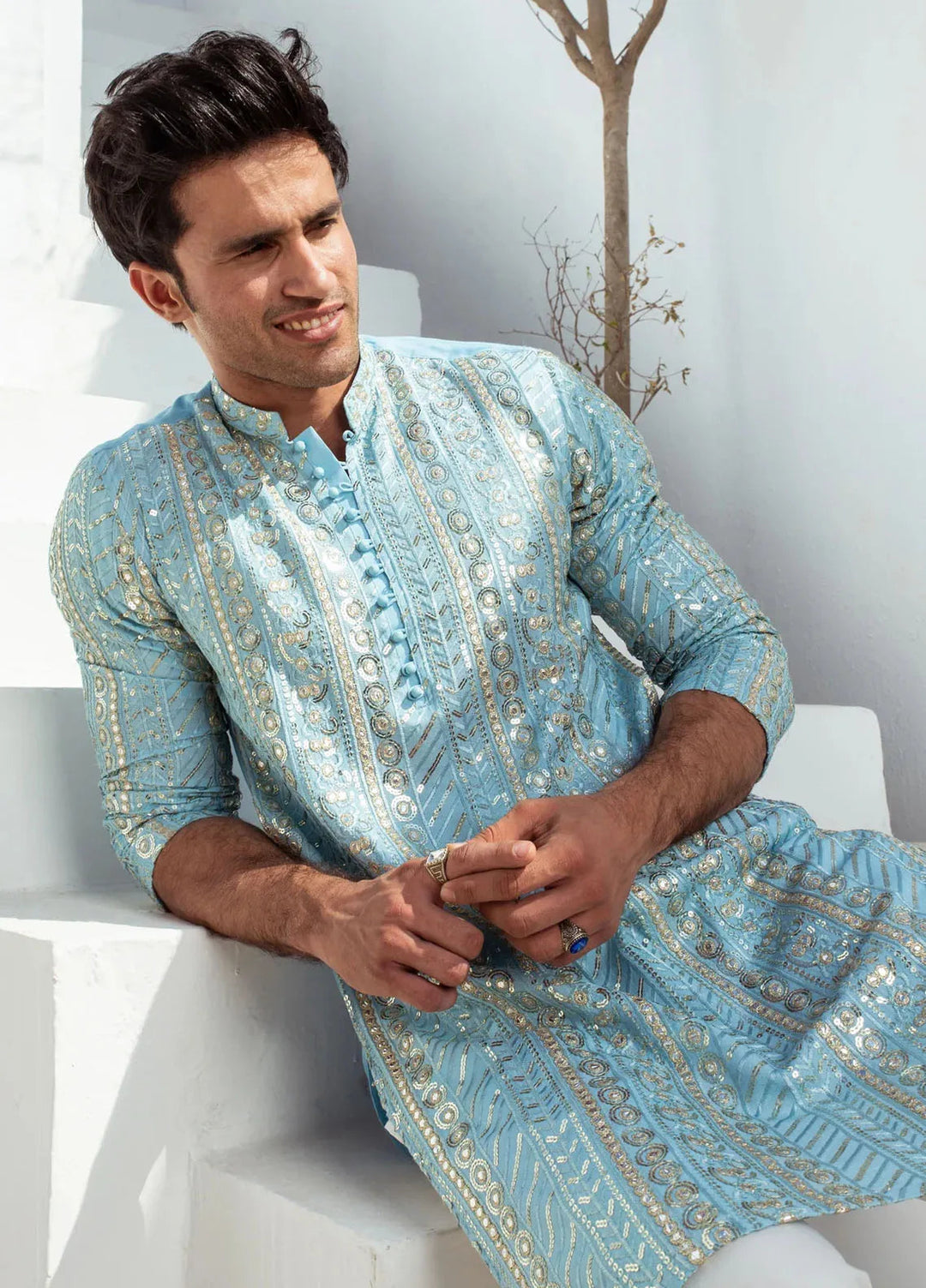 Edge Republic Pret Mirror Work Kurta Pajama MR 54