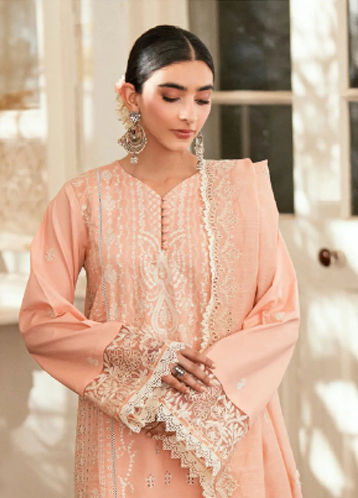 Eid Edit by Florent Embroidered Lawn Suits Unstitched 3 Piece FL25ED FEE 10 - Summer Collection