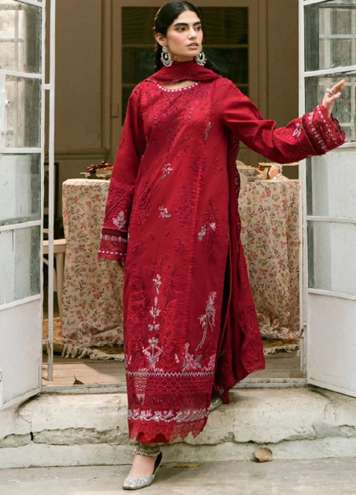 Eid Edit by Florent Embroidered Lawn Suits Unstitched 3 Piece FL25ED FEE D-5 B - Summer Collection