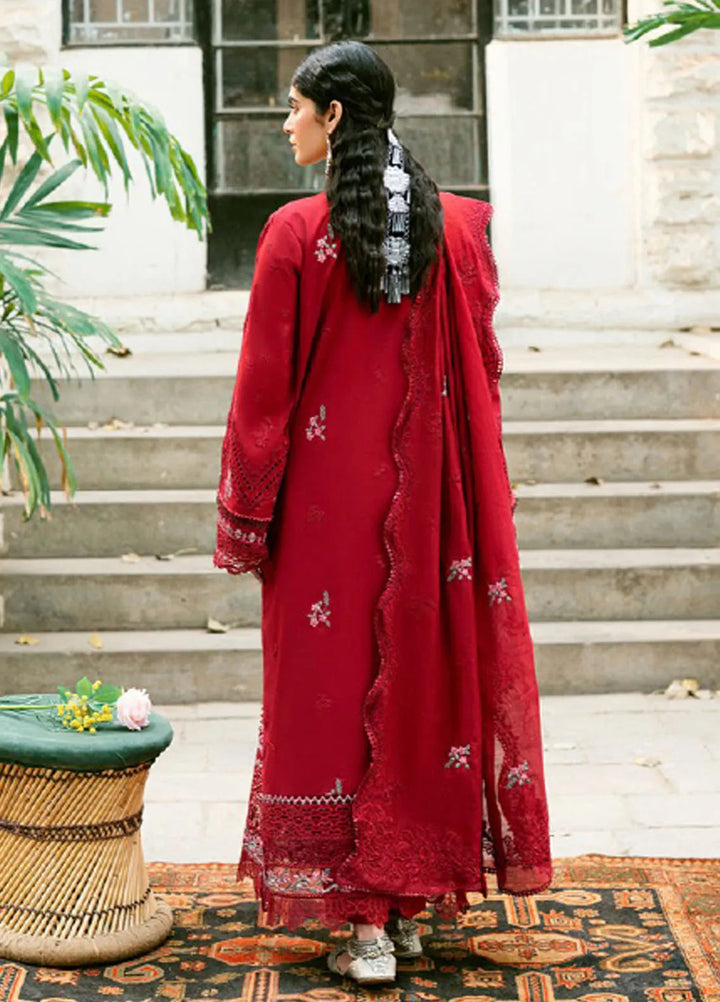 Eid Edit by Florent Embroidered Lawn Suits Unstitched 3 Piece FL25ED FEE D-5 B - Summer Collection