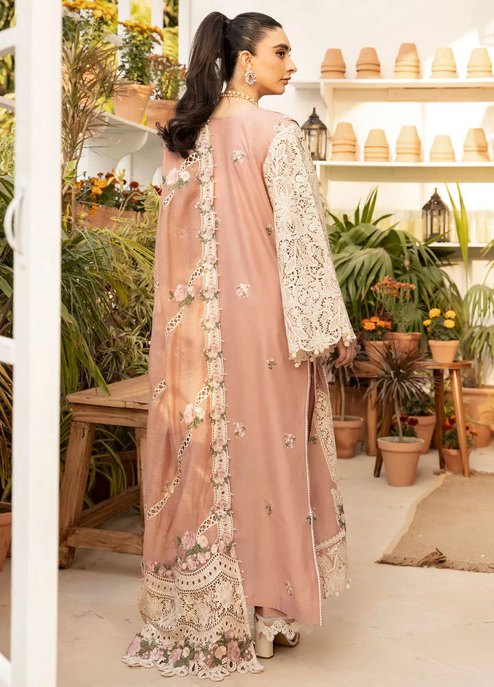 Elaf Embroidered Lawn Suit Unstitched 3 Piece EF25LL ELM-12 Shabana - Summer Collection