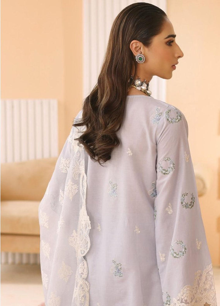 Elaf Pret Embroidered Lawn 3 Piece Suit EF23RW ELP-05B Luxuria