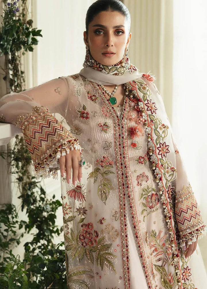 Elan Embroidered Suits Unstitched 3 Piece EC24-02 Botanical Bliss - Wedding Collection