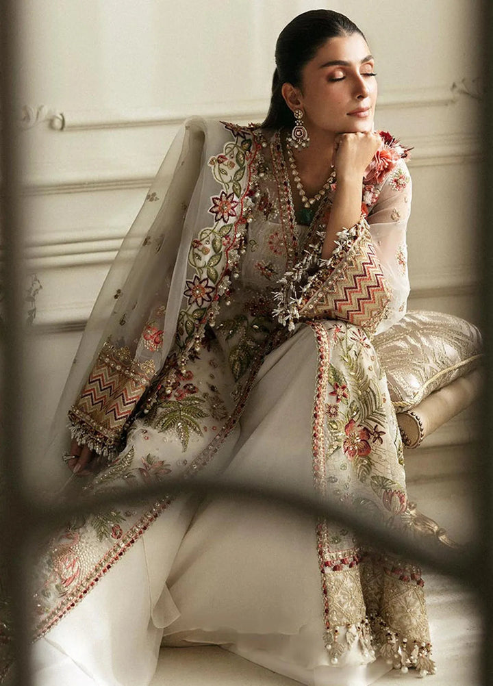 Elan Embroidered Suits Unstitched 3 Piece EC24-02 Botanical Bliss - Wedding Collection