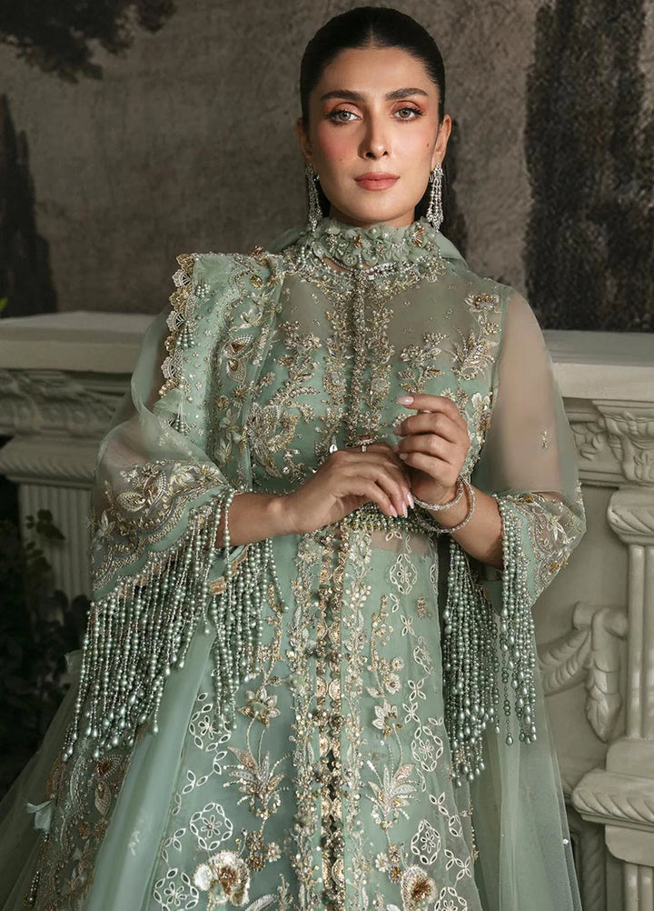 Elan Embroidered Suits Unstitched 3 Piece EC24-06 Sea Of Serenity - Wedding Collection