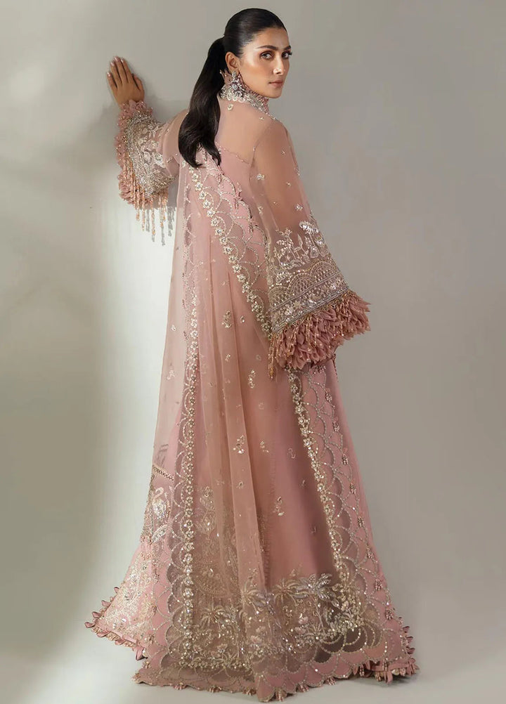 Elan Embroidered Suits Unstitched 3 Piece EC24-07 Celestial Petals - Wedding Collection