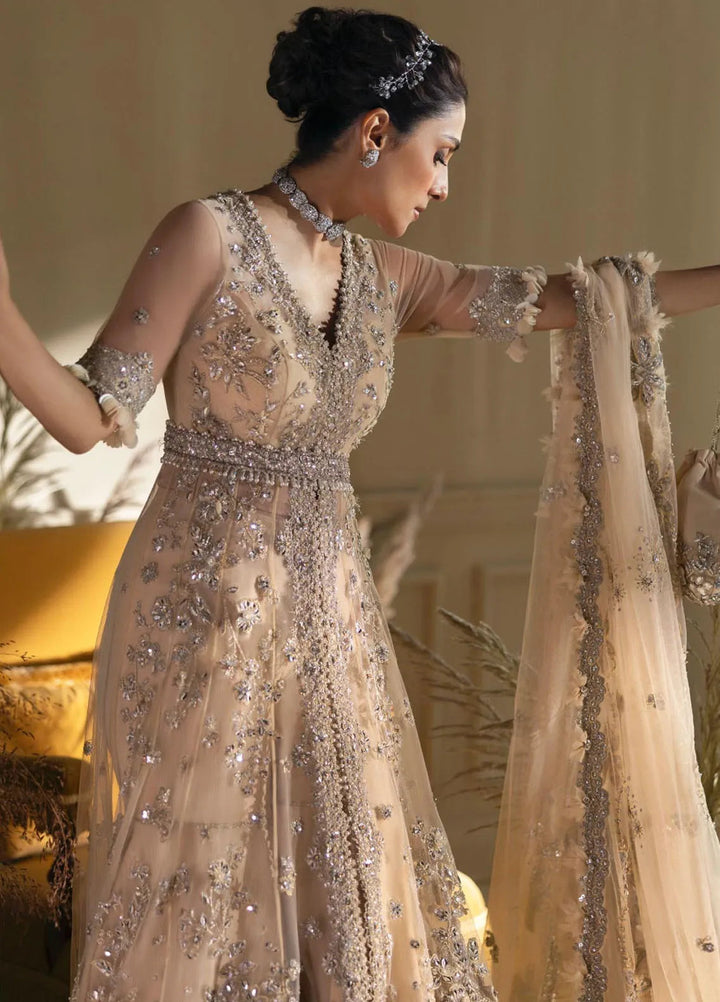 Elan Embroidered Suits Unstitched 3 Piece EC24-08 Pearl Of Tranquility - Wedding Collection