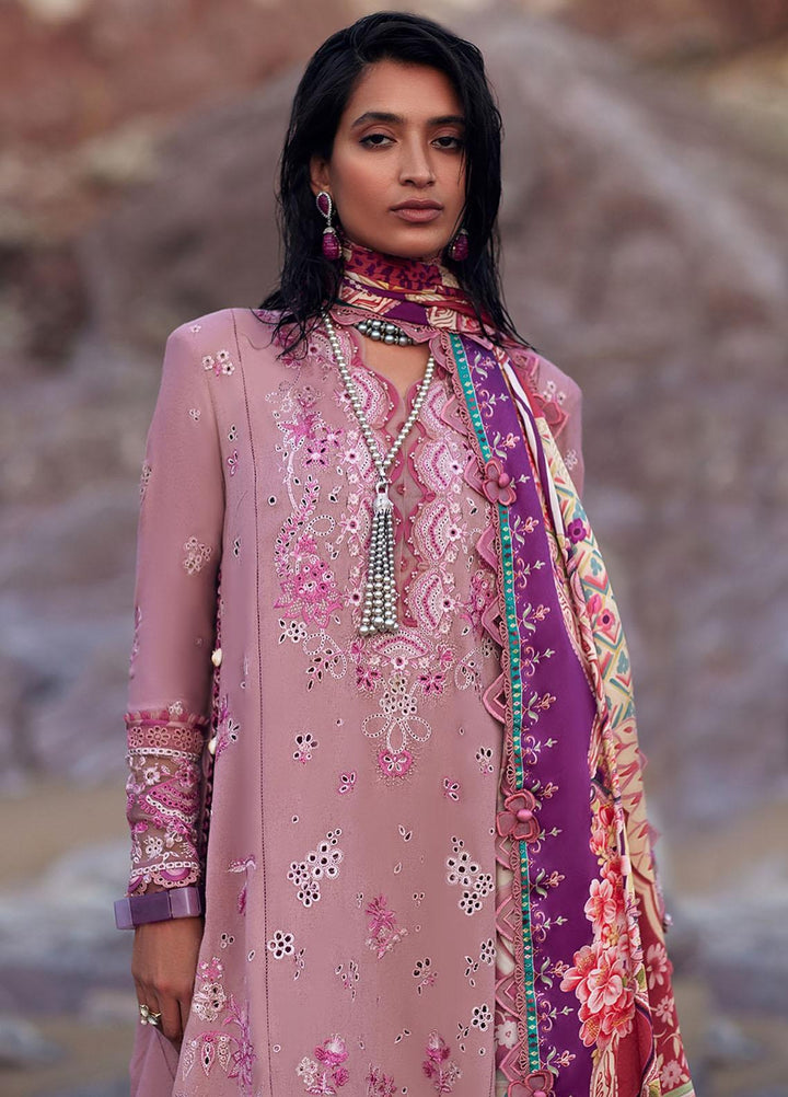 Elan Embroidered Karandi Suits Unstitched 3 Piece EL23UW EW23-01 Fezeh - Winter Collection