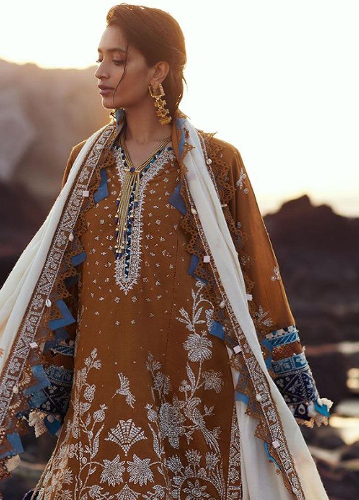 Elan Embroidered Khaddar Suits Unstitched 3 Piece EL23UW EW23-04 Mirzeta - Winter Collection