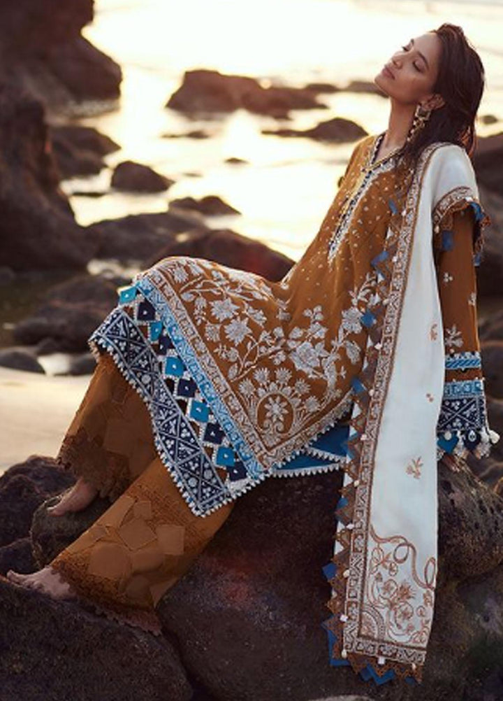 Elan Embroidered Khaddar Suits Unstitched 3 Piece EL23UW EW23-04 Mirzeta - Winter Collection