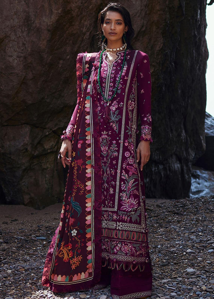Elan Embroidered Khaddar Suits Unstitched 3 Piece EL23UW EW23-05 Elnaz - Winter Collection