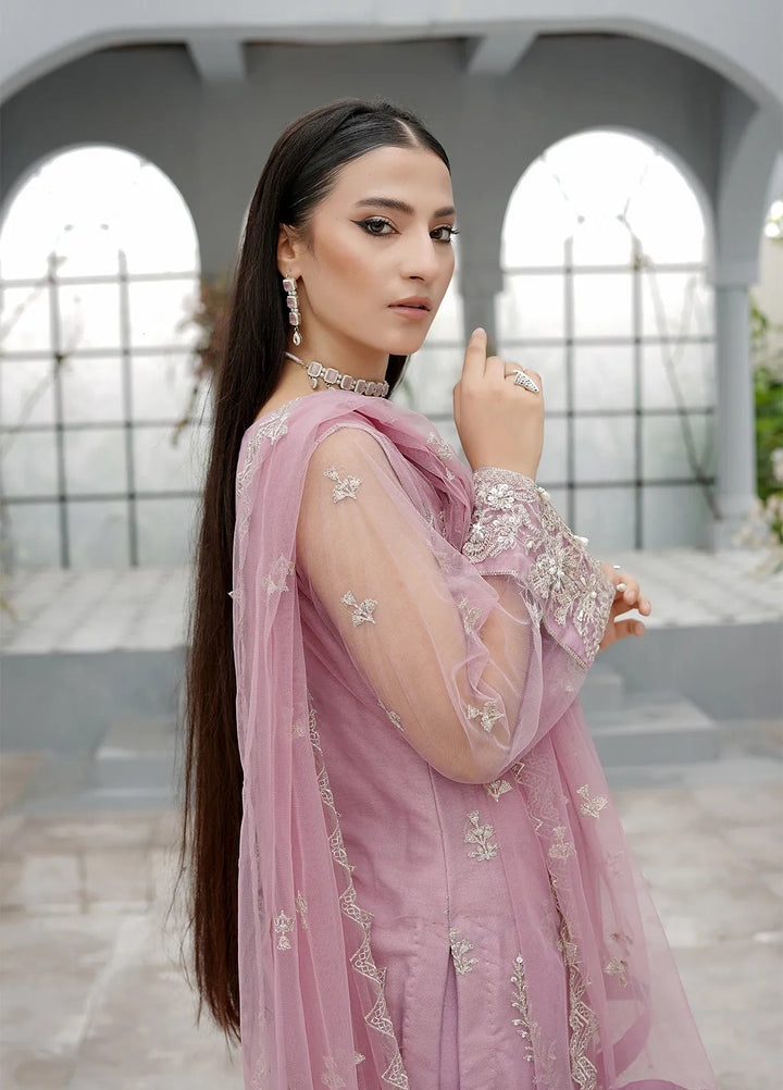 Elegance by Layout Embroidered Net Suits Unstitched 4 Piece LO24EL Desiree - Festive Collection