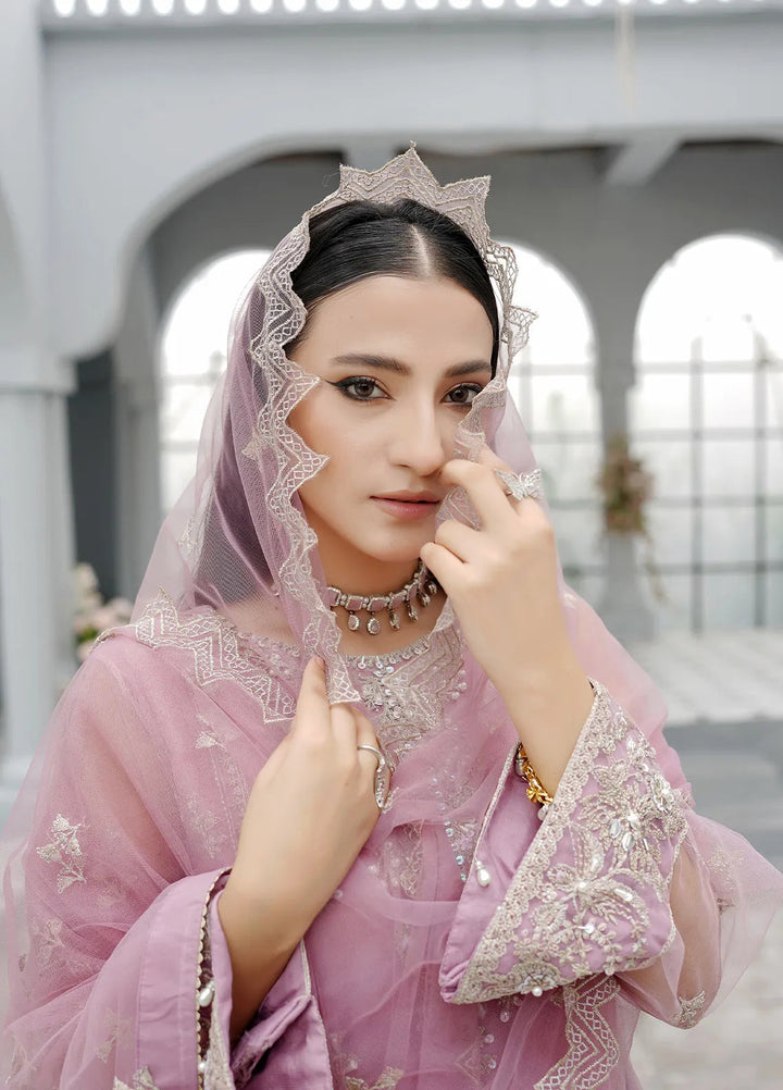 Elegance by Layout Embroidered Net Suits Unstitched 4 Piece LO24EL Desiree - Festive Collection