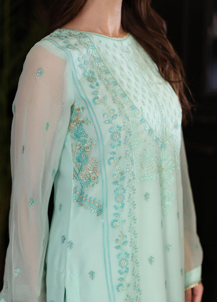 Ella By Sahane Embroidered Chiffon  Unstitched Kurties SNE23EL SAH-1006 Elenor - Formal Collection