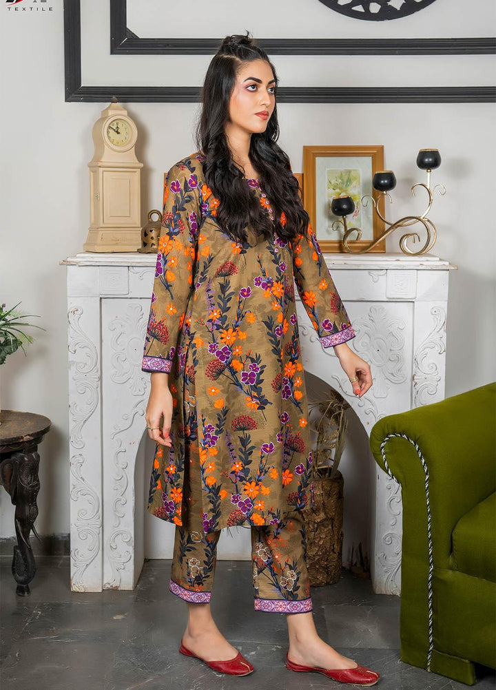 Eshaal Adina By AY Textile Printed Khaddar Suits Unstitched 2 Piece AYT22ES 10B - Winter Collection