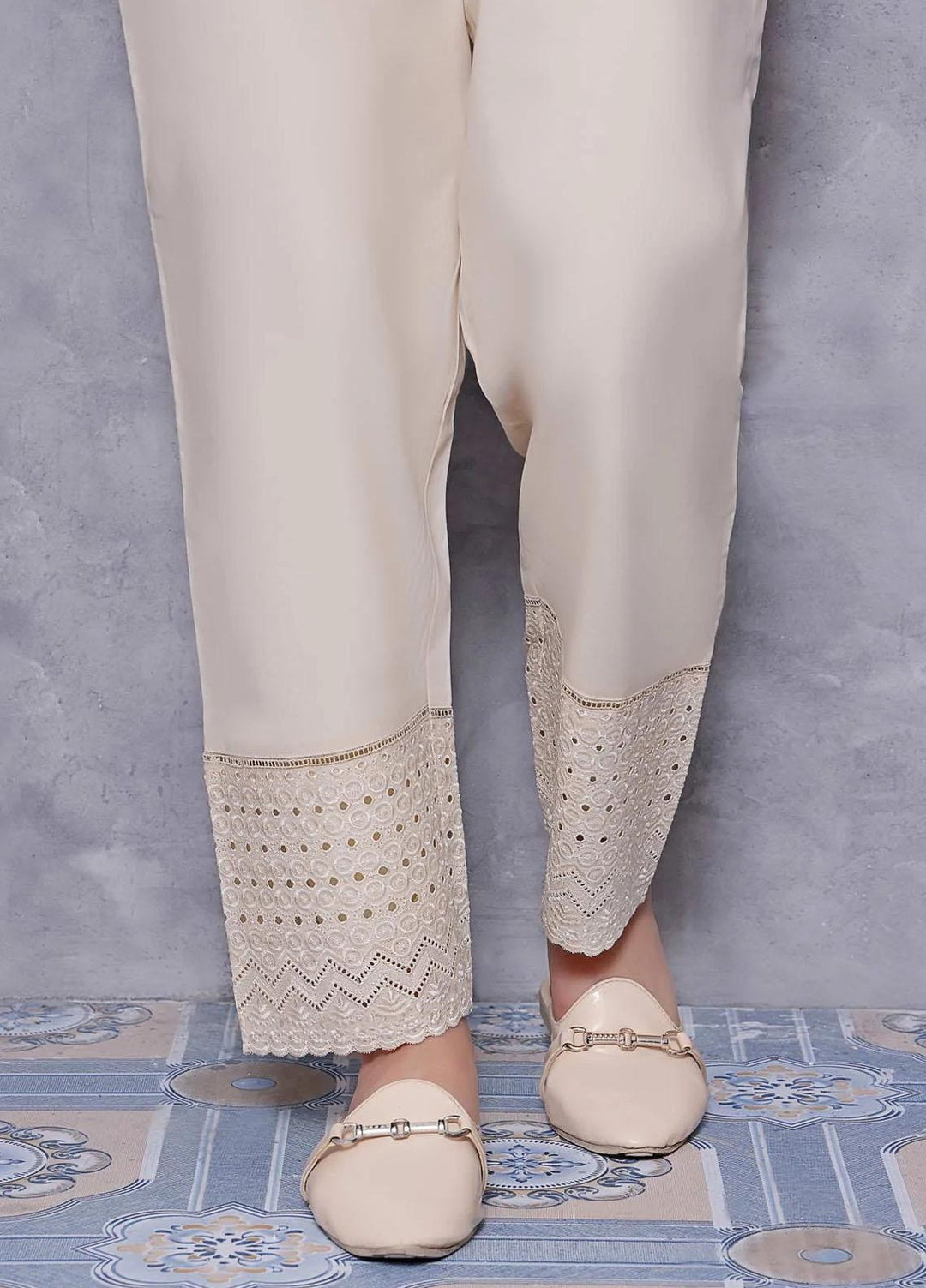 AY Textile Pret Cambric Trouser D-05 SKIN