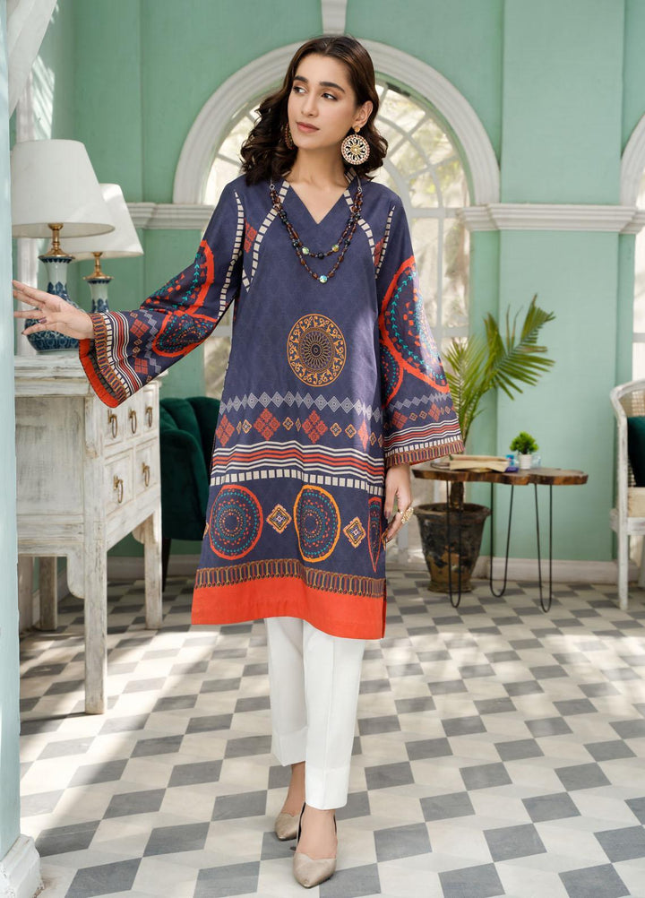 Esra Fashion Casual Pret Printed Lawn Kurtis ET-22-23