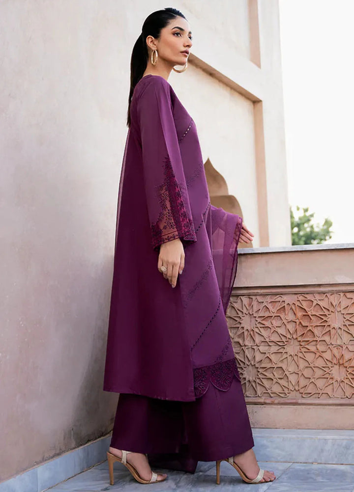 Esra Fashion Pret Embroidered Lawn 3 Piece Suit LX-24-14