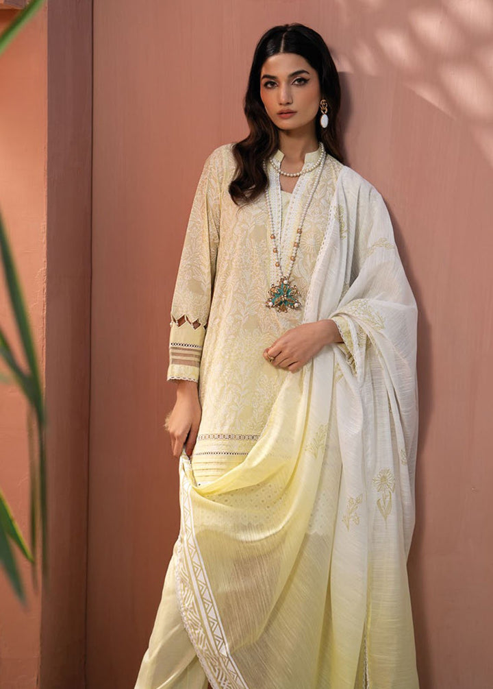 Essential By Gul Ahmed Embroidered Lawn Suits Unstitched 3 Piece GA24E SP-42016 - Summer Collection