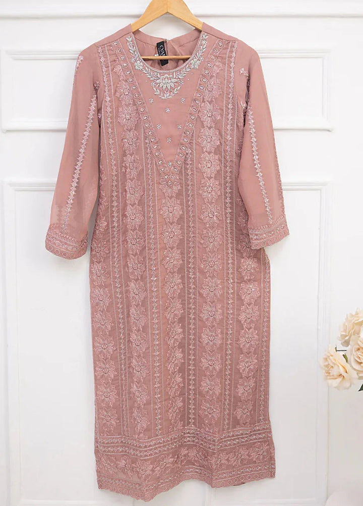 Ethereal Embellished By Cyanic Luxury Pret Embroidered Chiffon 2 Piece Suit Petal