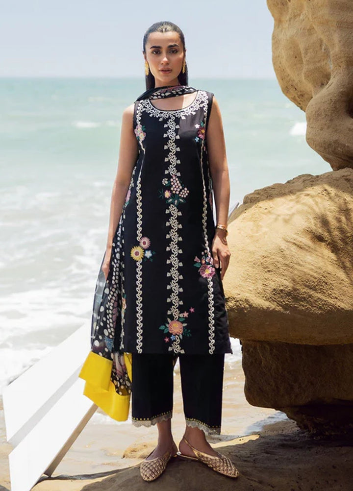 Everyday by Sadaf Fawad Khan Embroidered Lawn Suits Unstitched 3 Piece SDF25EV Luna - Summer Collection