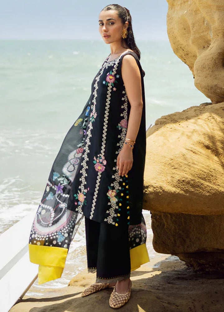 Everyday by Sadaf Fawad Khan Embroidered Lawn Suits Unstitched 3 Piece SDF25EV Luna - Summer Collection