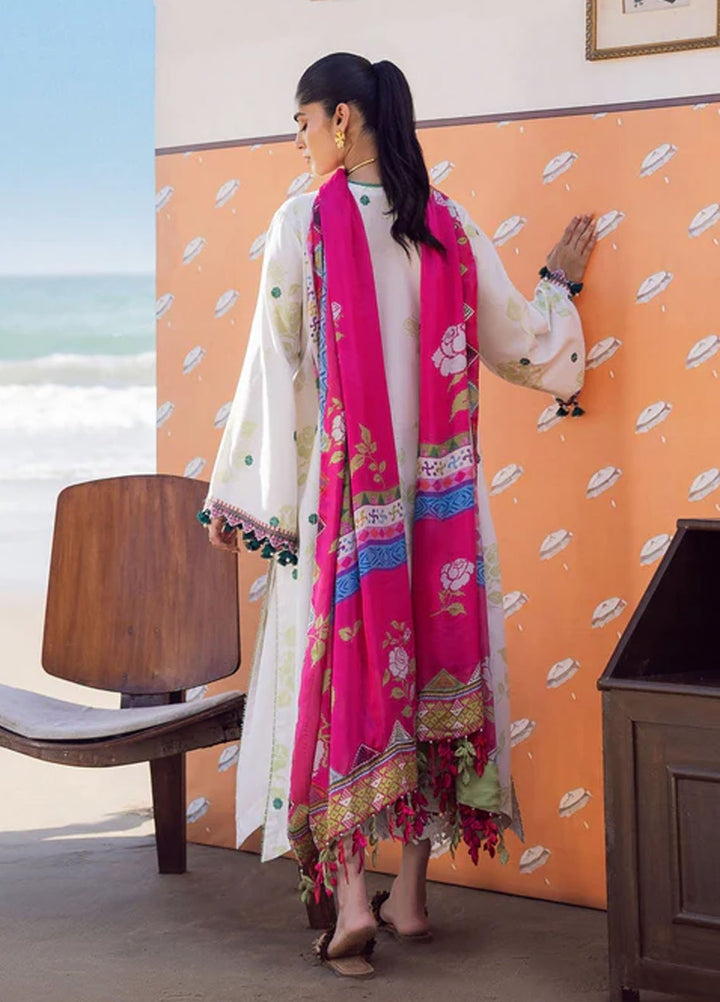 Everyday by Sadaf Fawad Khan Embroidered Lawn Suits Unstitched 3 Piece SDF25EV Rosa - Summer Collection