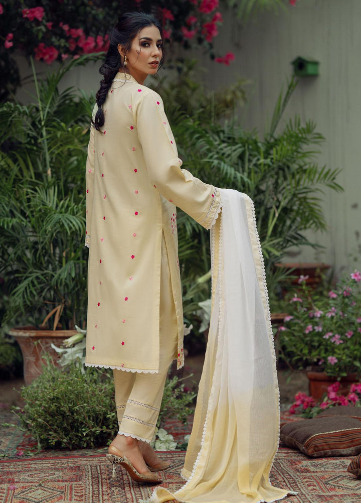 Fascino Embroidered Cotton Suits Unstitched 2 Piece FN22ENT MARQUISE  - Summer Collection