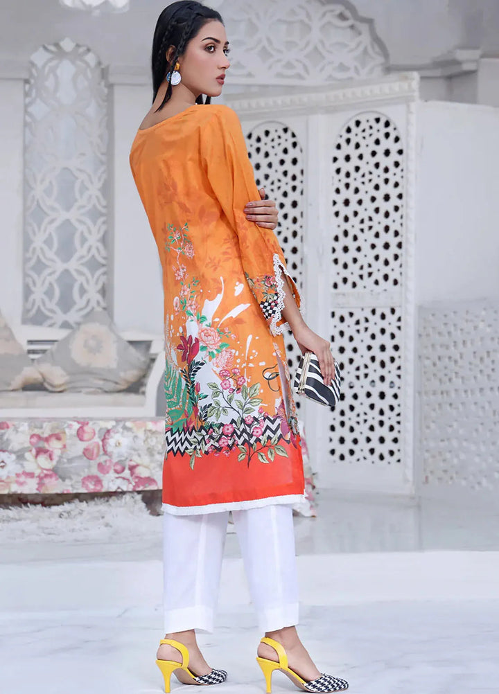 Fiona Pret Casual Lawn Kurti Verdant