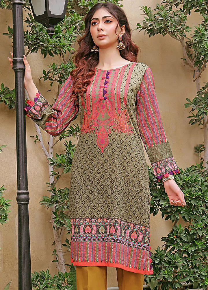 Fiona Pret Printed Lawn Kurti Crystal