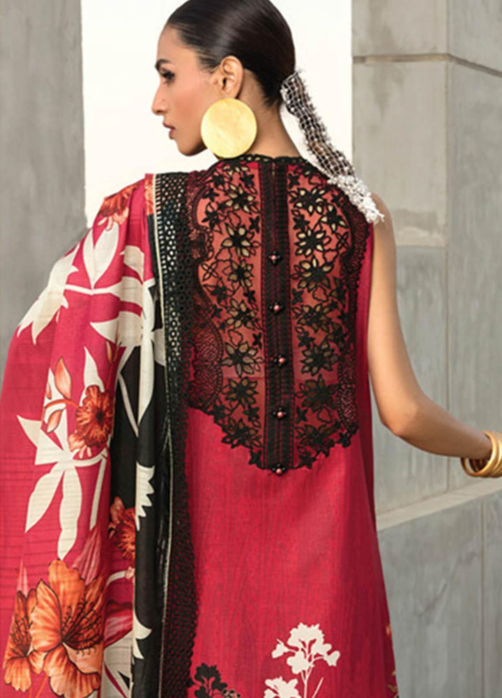 Florence By Rang Rasiya Embroidered Lawn Suits Unstitched 3 Piece RR23F 07 Freesia - Summer Collection