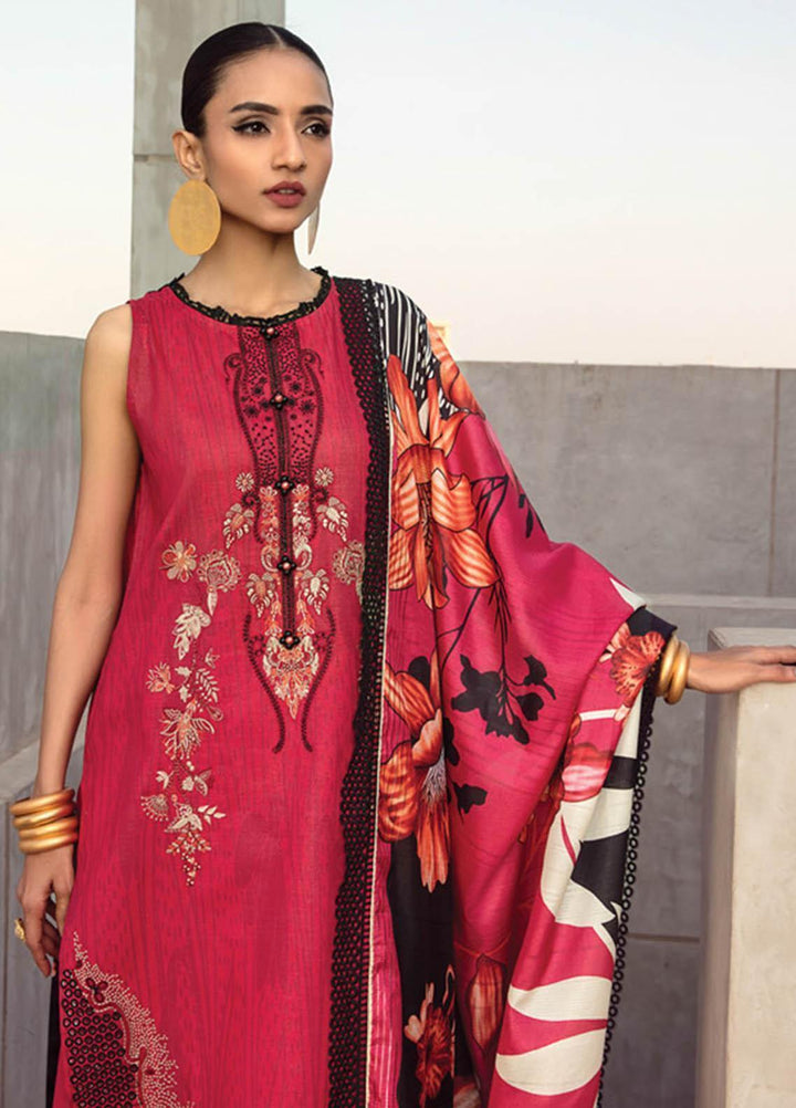 Florence By Rang Rasiya Embroidered Lawn Suits Unstitched 3 Piece RR23F 07 Freesia - Summer Collection