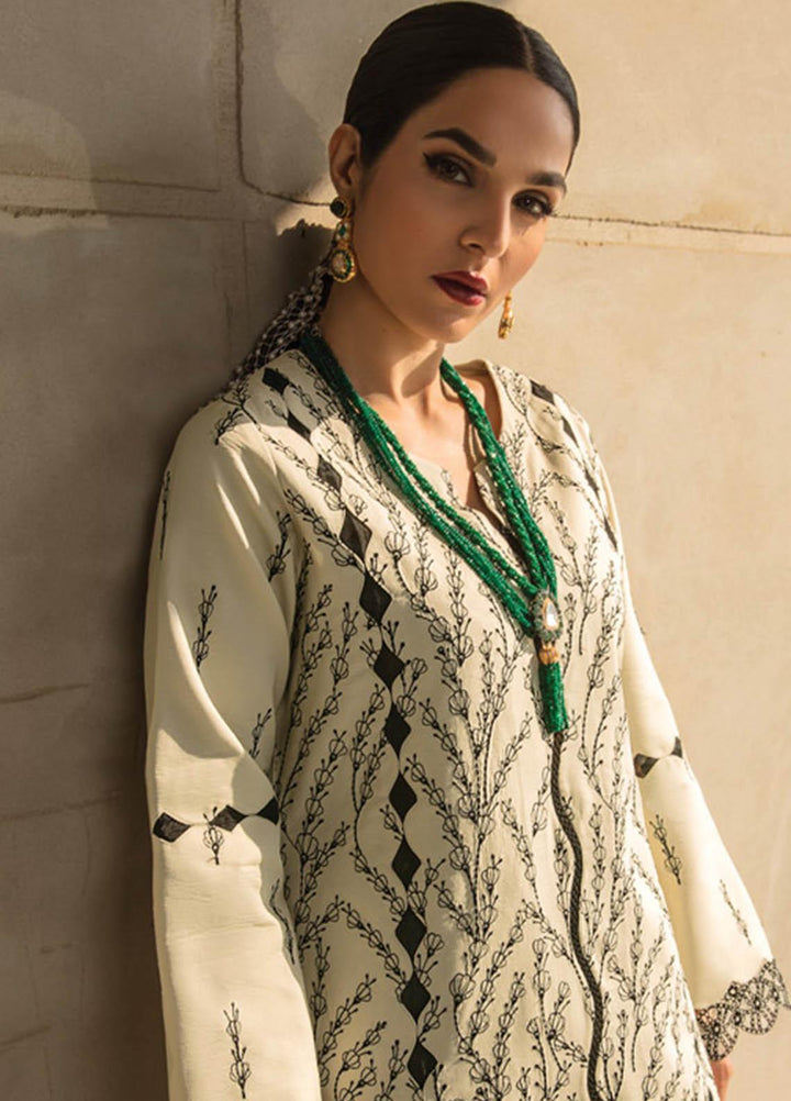 Florence By Rang Rasiya Embroidered Lawn Suits Unstitched 3 Piece RR23F 11 Lvy - Summer Collection