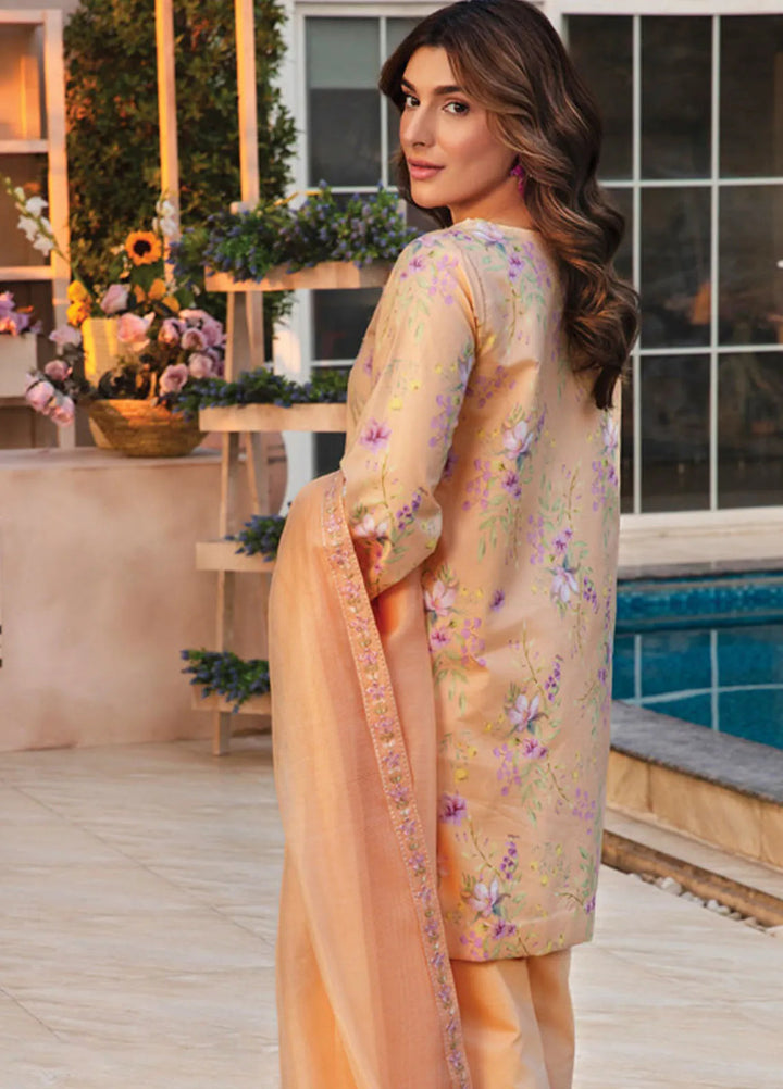 Florence by Rang Rasiya Embroidered Lawn Suit Unstitched 3 Piece RR25F D-04 Minahil - Summer Collection