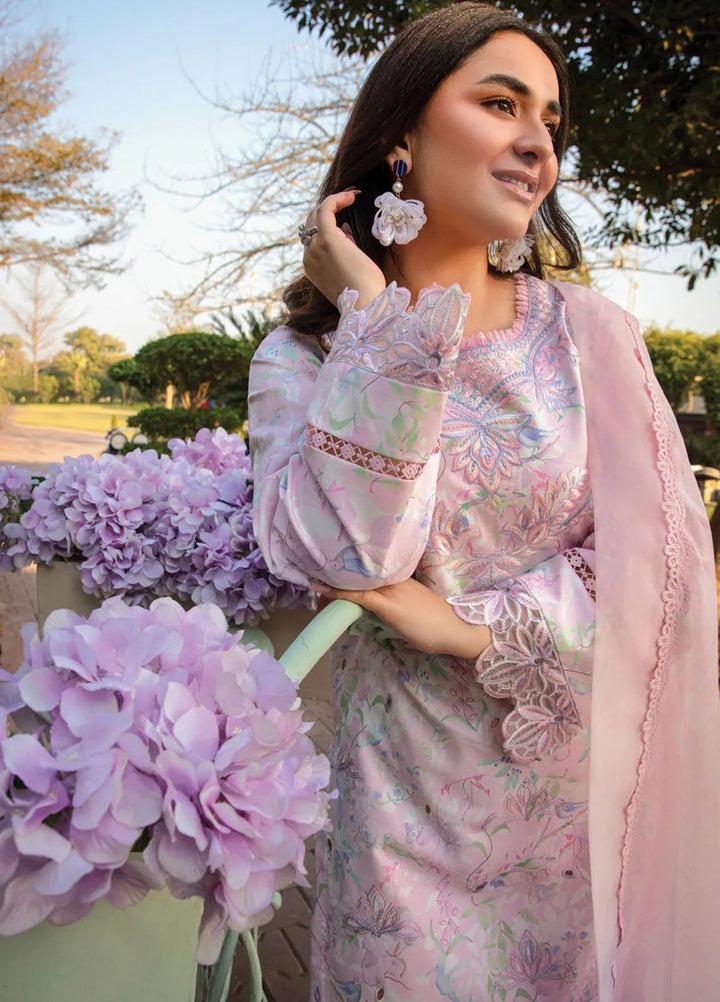 Florence by Rang Rasiya Embroidered Lawn Suit Unstitched 3 Piece RR25F D-11 Rania - Summer Collection