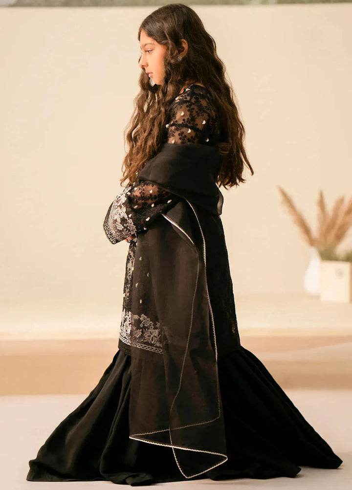 Fozia Khalid Pret Embroidered Organza 3 Piece Suit Tissa