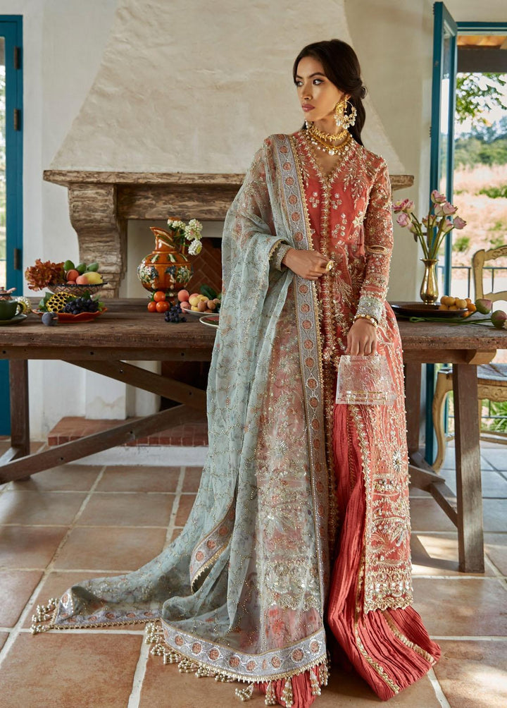 Freeshia by Suffuse Embroidered Net Suits Unstitched 4 Piece FRS22-WD2 Amaani - Wedding Collection