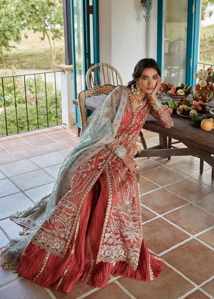 Freeshia by Suffuse Embroidered Net Suits Unstitched 4 Piece FRS22-WD2 Amaani - Wedding Collection