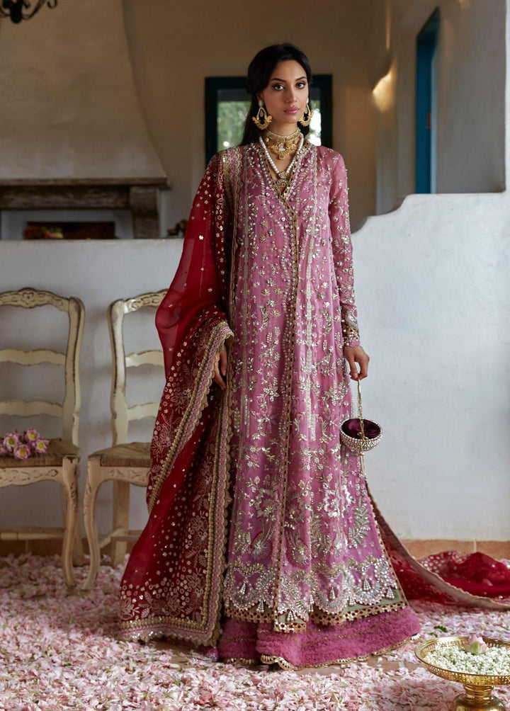 Freeshia by Suffuse Embroidered Organza Suits Unstitched 4 Piece FRS22-WD2 Zaiba - Wedding Collection